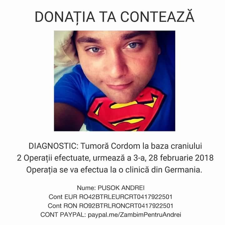 JUCĂM HANDBAL PENTRU ANDREY: