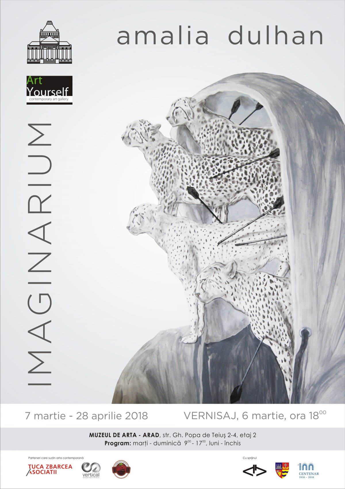 Expozitia IMAGINARIUM - Amalia DULHAN. Muzeul de Arta Arad