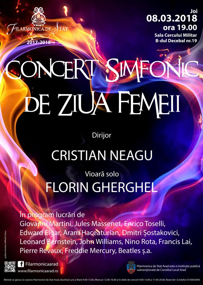 Concert simfonic de Ziua Femeii
