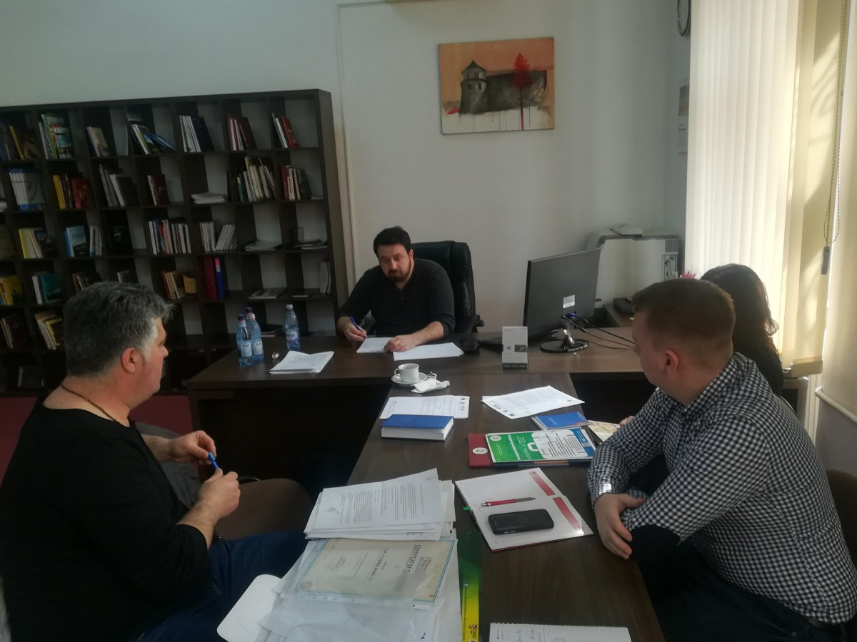 Întâlnire în cadrul proiectului SIPOCA la Centrul Cultural Judeţean Arad