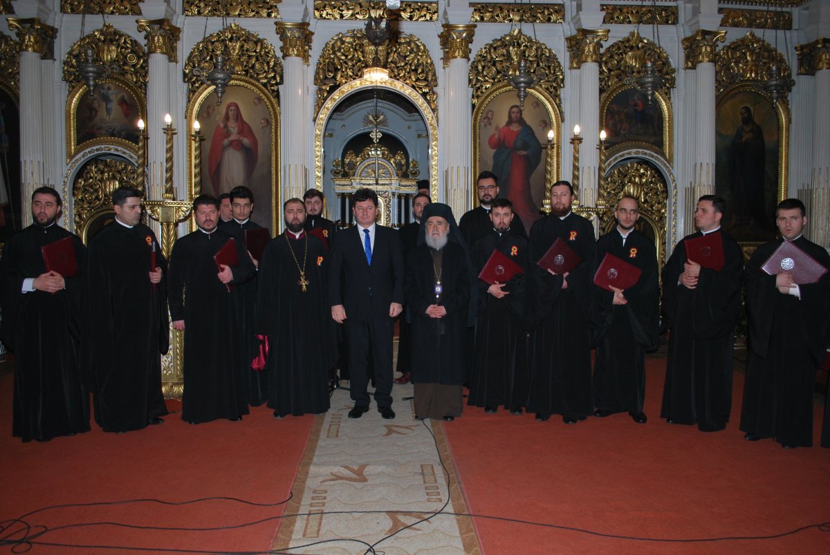 Grupul psaltic Tronos în concert la Arad