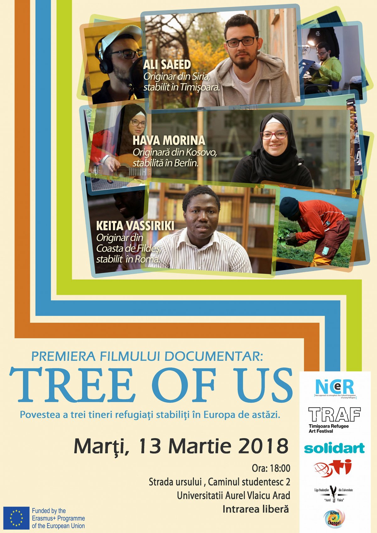 Filmul „Tree of us” ajunge și la Arad