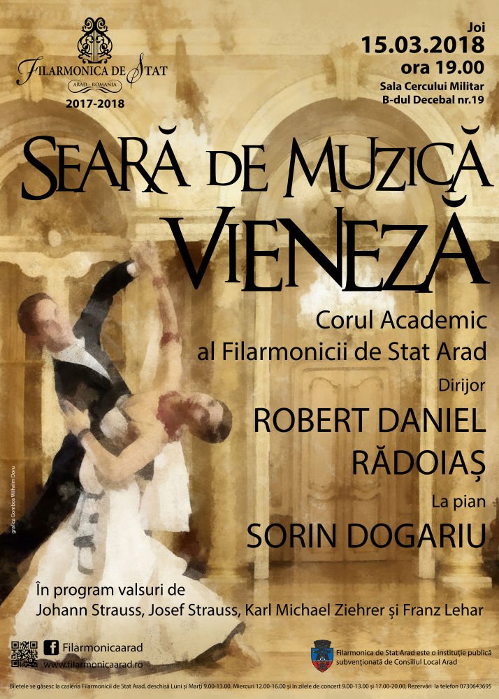 Seară de muzică vieneză la Filarmonică