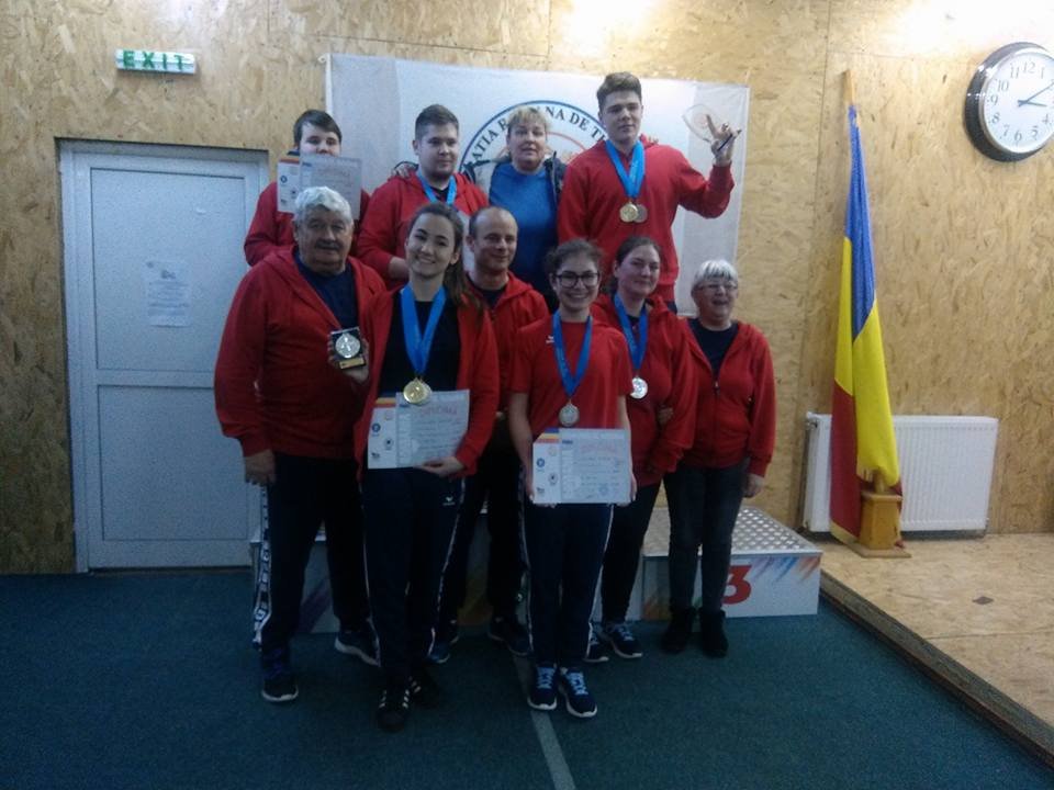 Final de sezon la aer comprimat cu un total de 17 medalii ale trăgătorilor CSM Arad