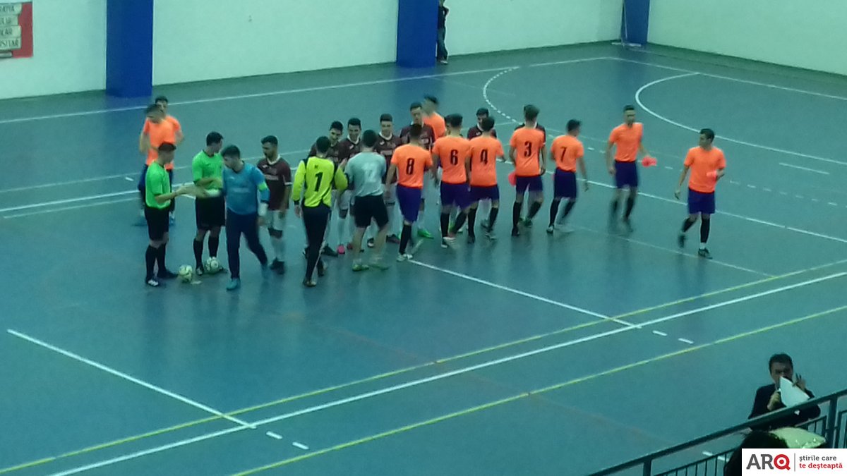 ”Autobergamo” Deva a început în forță Turneul final al Cupei României la futsal U19 de la Arad