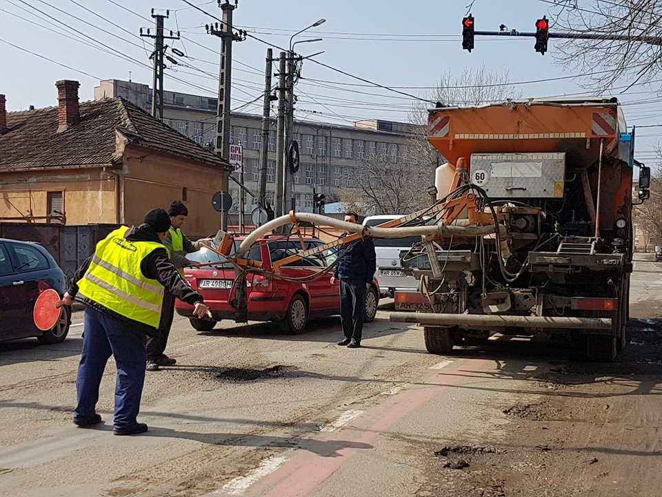 Atenţie, străzi în lucru!