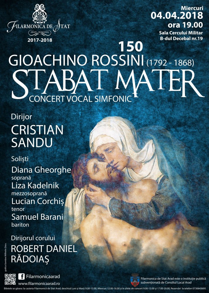 Stabat Mater de Gioachino Rossini în Săptămâna Mare