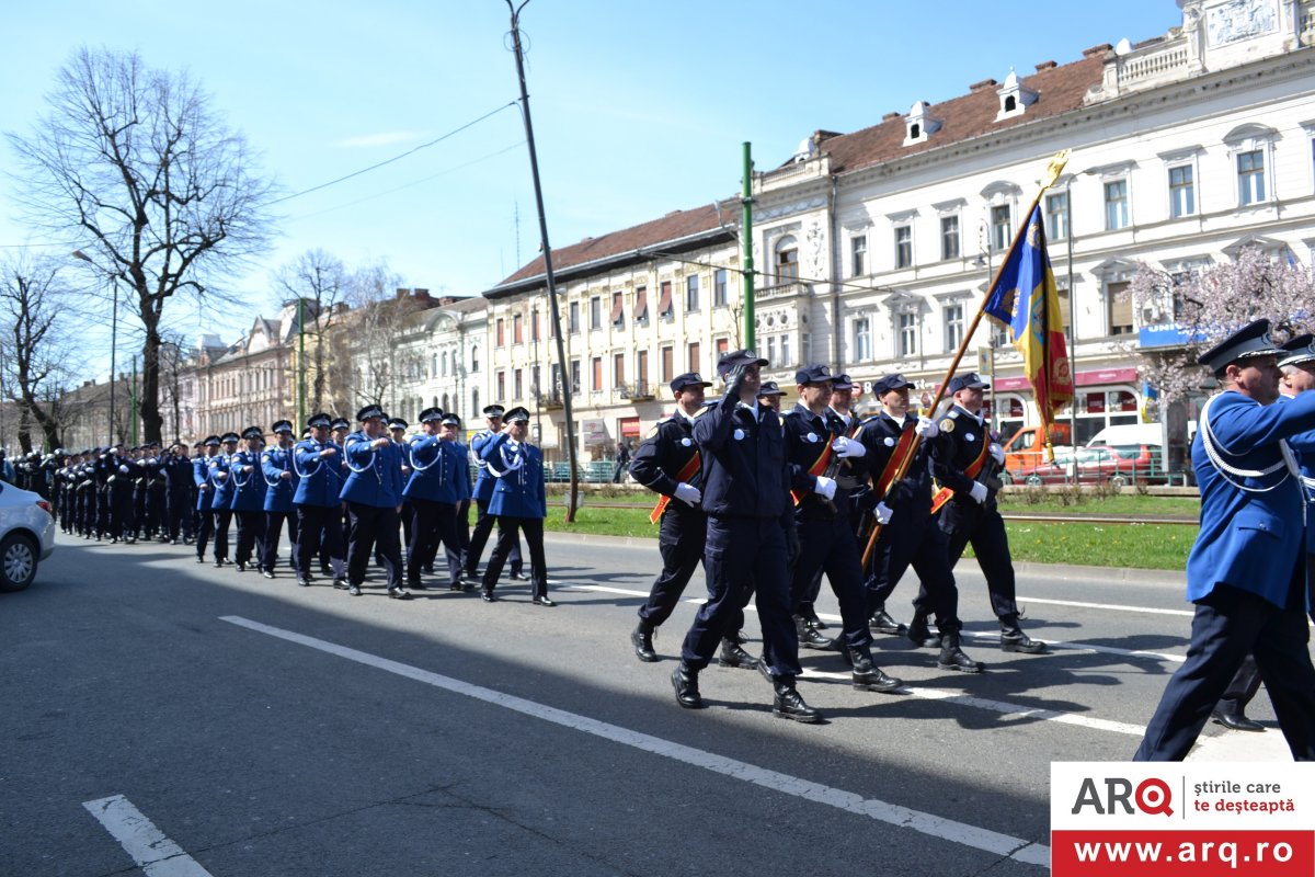 Ceremonial militar dedicat aniversării Zilei Jandarmeriei Române