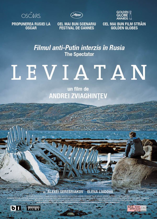 „Leviatan“ – pelicula nominalizată la Oscar pentru cel mai bun film străin, proiectat la „Arta“