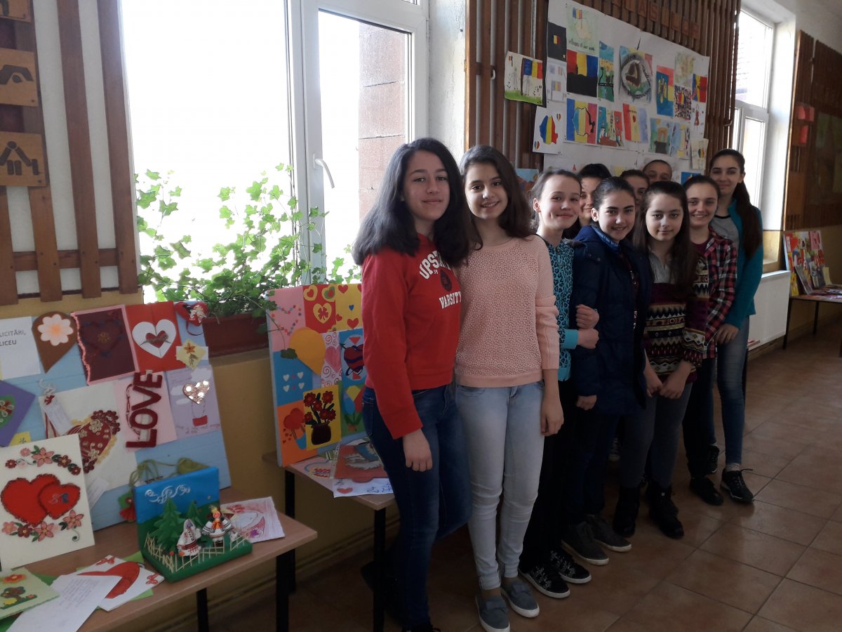 Concursul Județean „Dragobete – Sărbătoarea iubirii la români” la Școala Gimnazială Groșeni