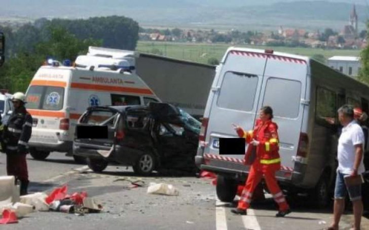 Accident grav cu 12 victime în Teleorman. S-a activat Planul Roșu