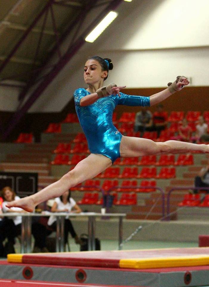 Argint pentru gimnasta arădeană Iulia Berar la Jesolo