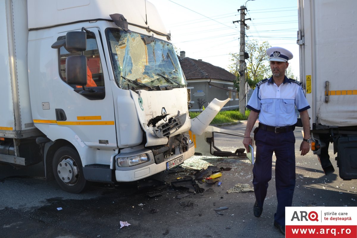 Accident pe șoseaua de centură a Aradului