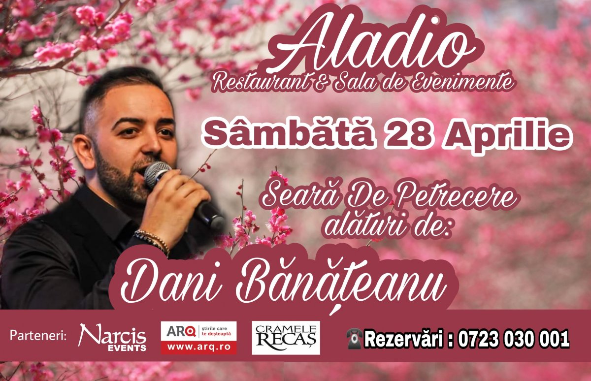 Aladio - Sâmbătă 28 Aprilie