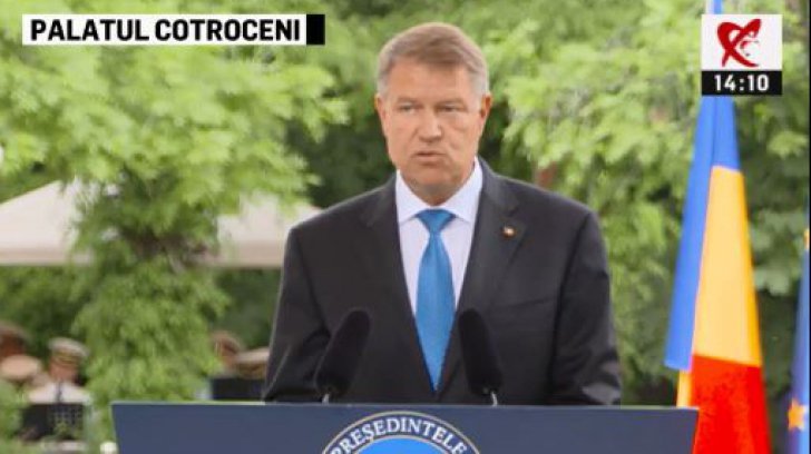 Klaus Iohannis, atac la adresa Puterii de Ziua Europei: Fără democrație, privilegii doar pentru unii