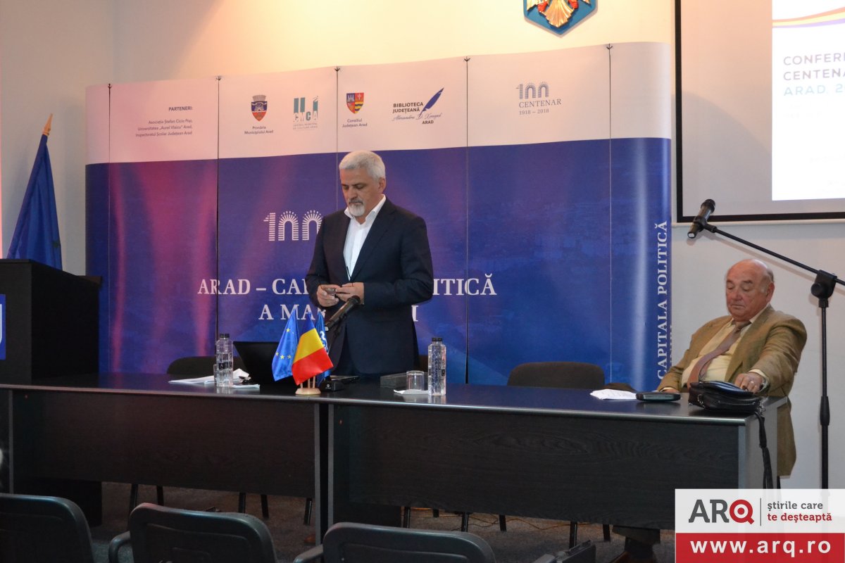 Directorul Arhivelor Naționale ale României a conferențiat la Universitatea ”Aurel Vlaicu” din Arad