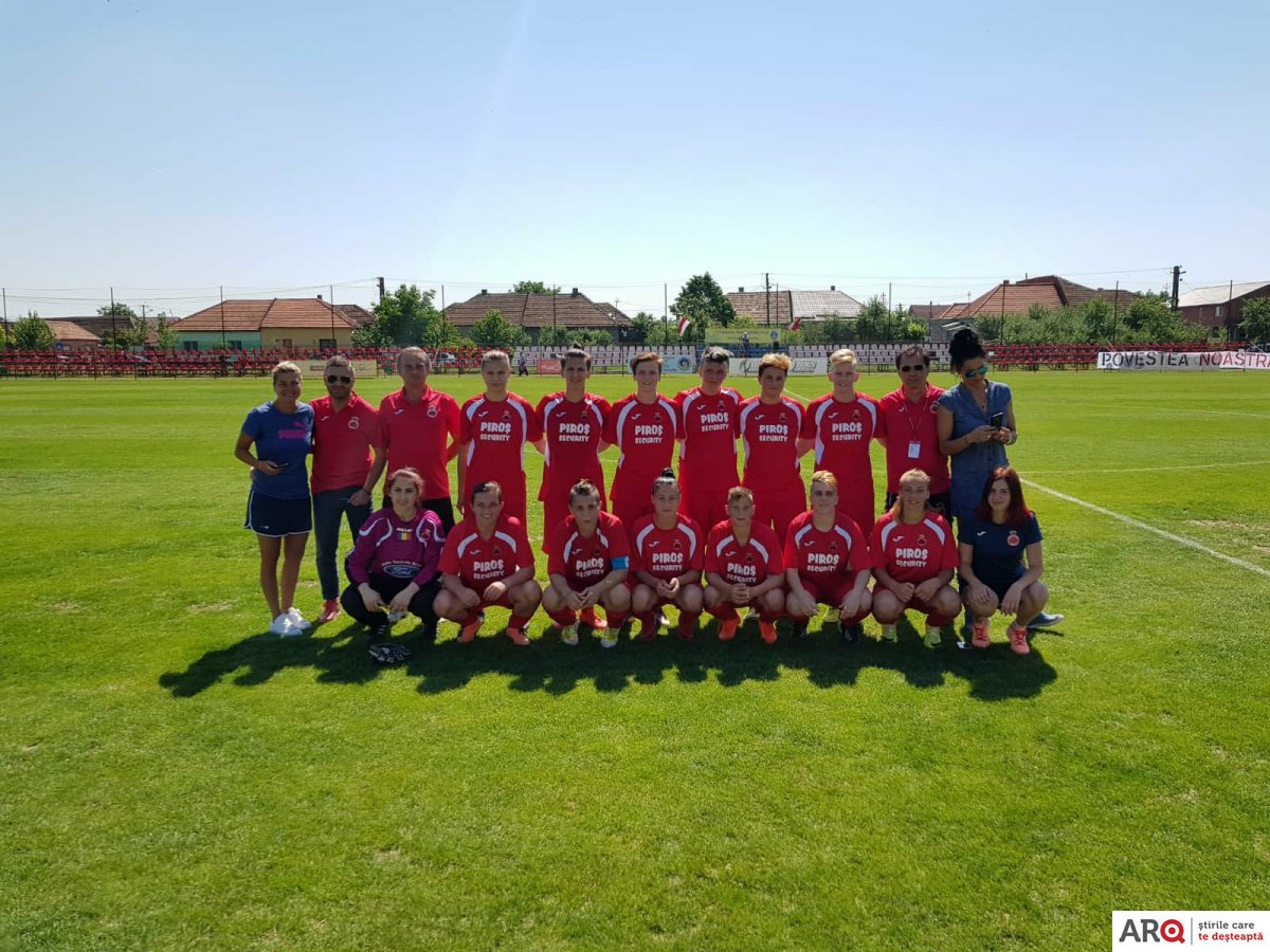 ”Lioness Piros Security”  a eliminat vicecampioana României  la fotbal feminin