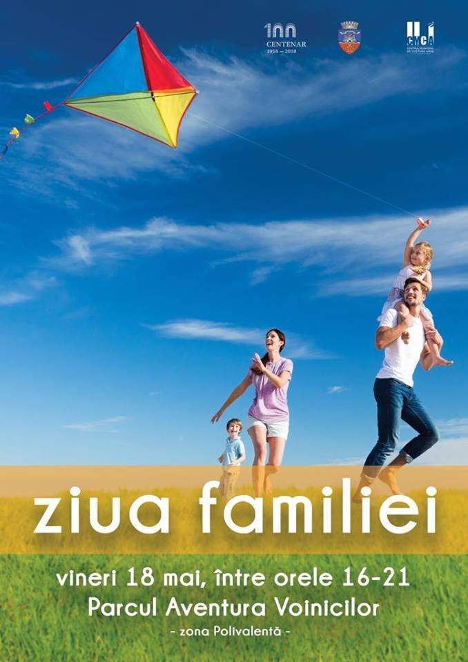 Ziua Familiei - un eveniment pentru copii, părinţi şi bunici, în Parcul Aventura Voinicilor