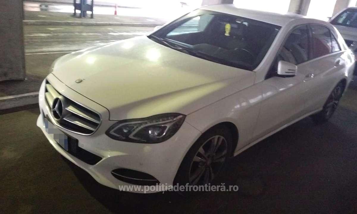 Mercedes căutat de autoritățile din Italia, descoperit la Vama Borș