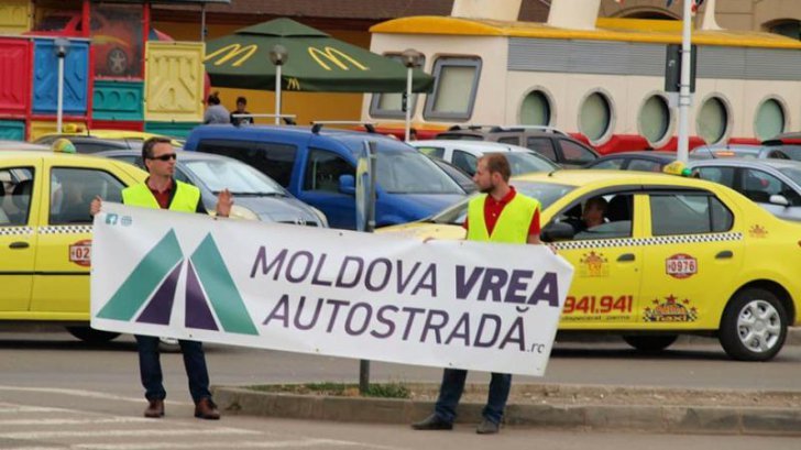 Protest fără precedent pentru autostrăzile A7 și A8. Sute de mașini pleacă din Moldova spre Capitală
