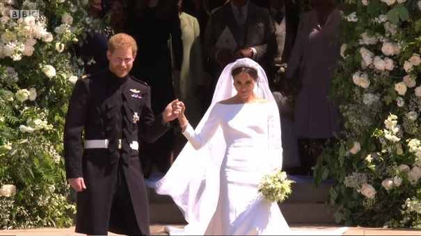 NUNTA REGALĂ: Prinţul Harry s-a căsătorit cu Meghan Markle. La altar i-a spus: 