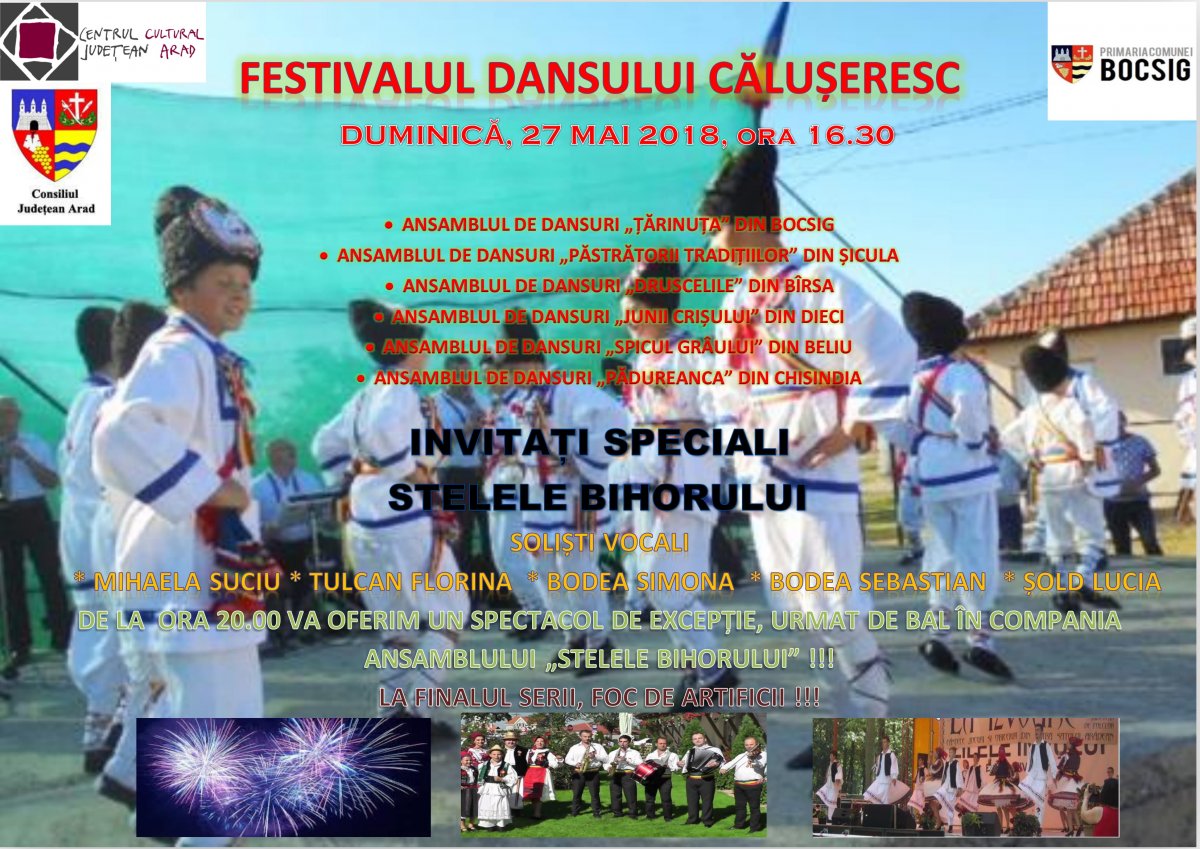 Festivalul Dansului Călușeresc la Bocsig
