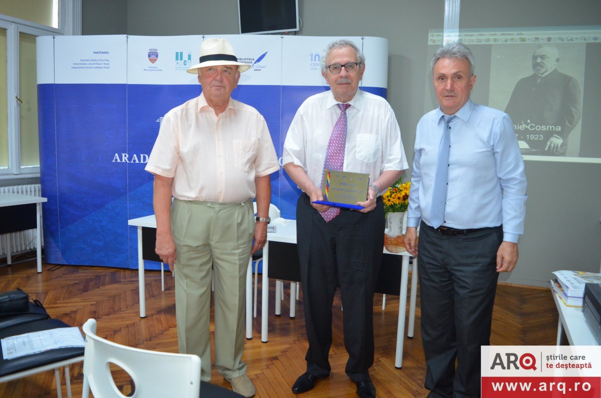 Prof. univ. dr. Mihai Drecin, invitat la Conferințele Centenarului de la Arad