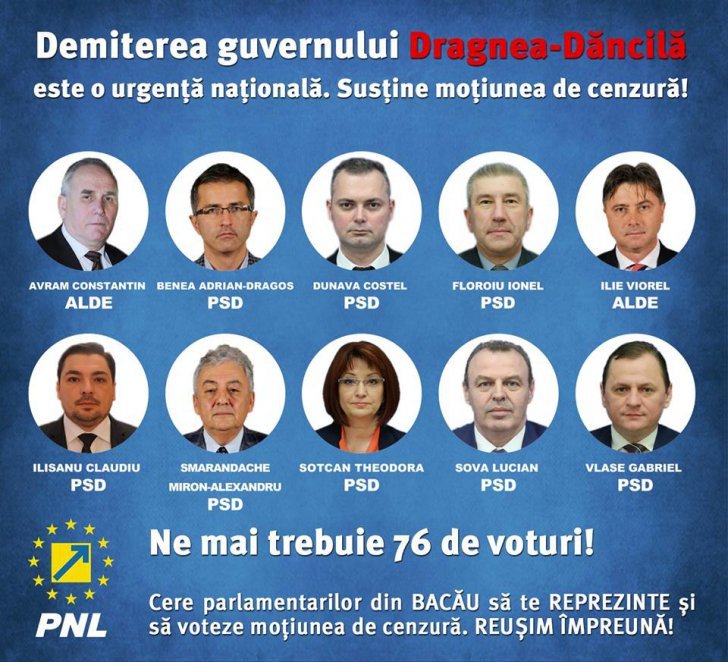 Ludovic Orban, campanie pe Facebook, pentru moțiune: Ne mai trebuie 76 de voturi!