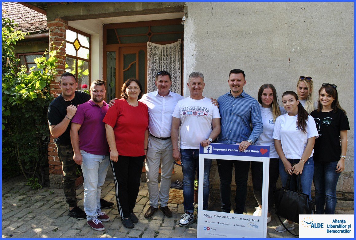 Tineretul ALDE Arad continuă evenimentele caritabile.Vezi pe cine au ajutat de această dată.