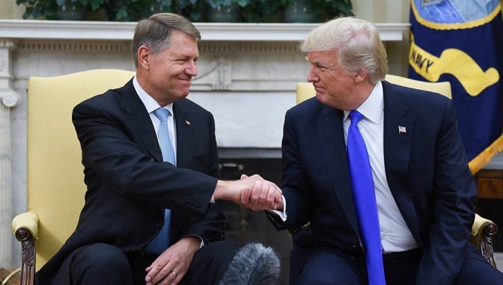 Klaus Iohannis se întâlnește azi cu Donald Trump