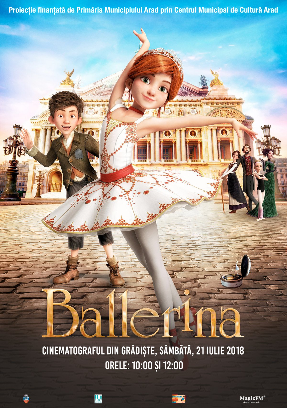 Balerina – filmul lunii iulie la Cinematograful din Grădiște