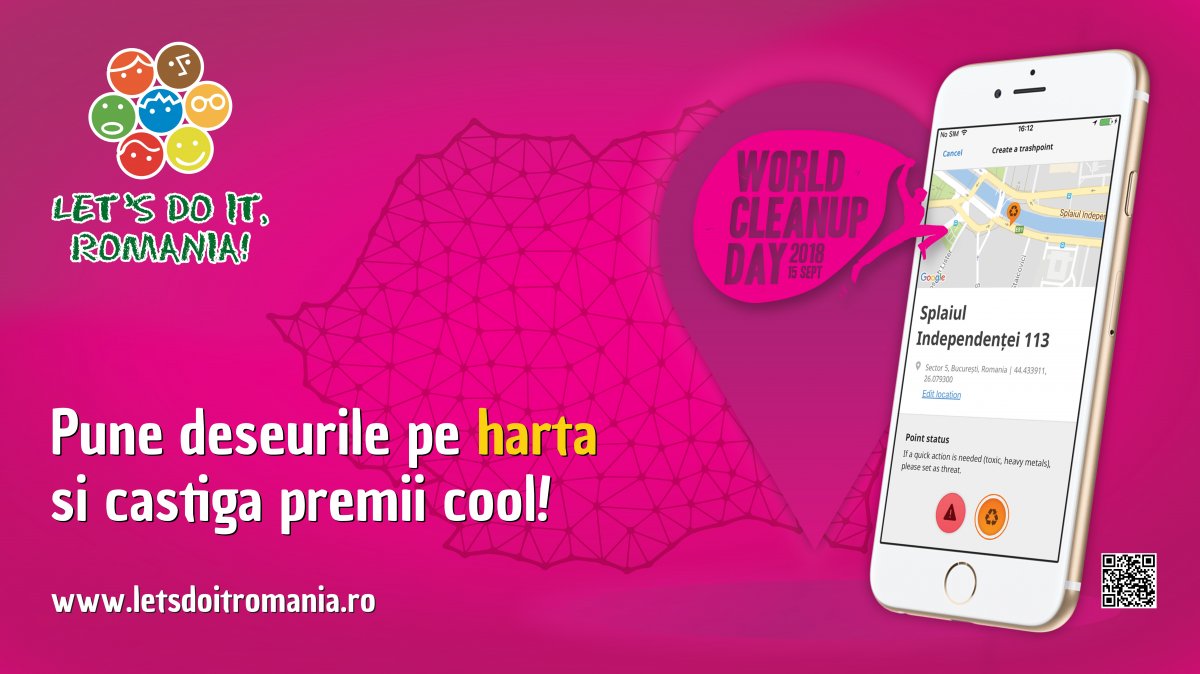 Let`s Do It, Romania! premiază cei mai implicați voluntari pentru realizarea Hărții Deșeurilor