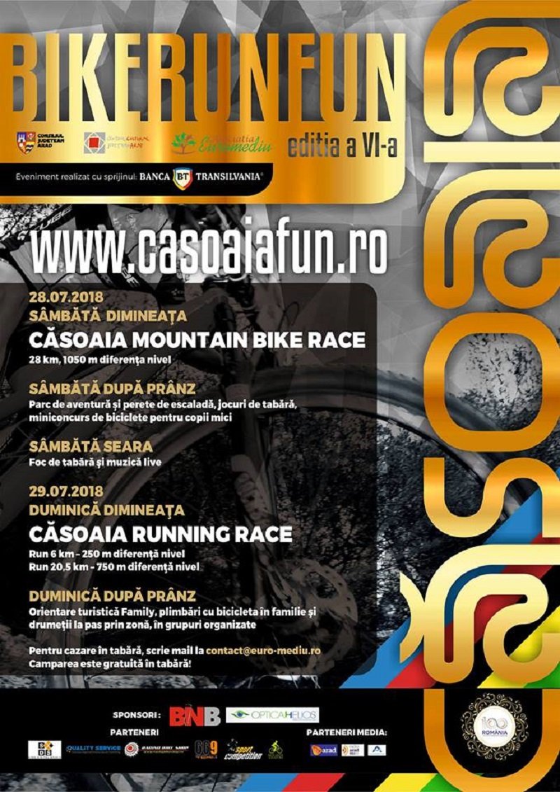 Căsoaia Bike, Run&Fun - ediția 2018. 
