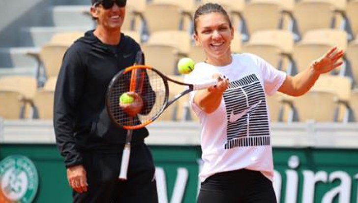 Modul inedit în care Darren Cahill o motivează pe Simona Halep la antrenamente