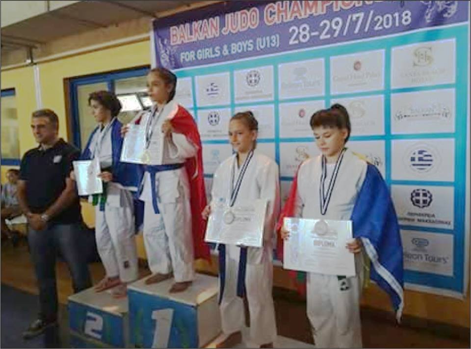 Pe podium la Campionatele Balcanice din Grecia