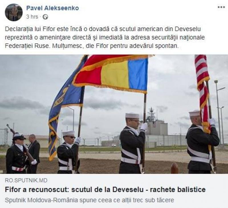 Gafa lui Fifor, speculată de diplomaţia Rusiei!