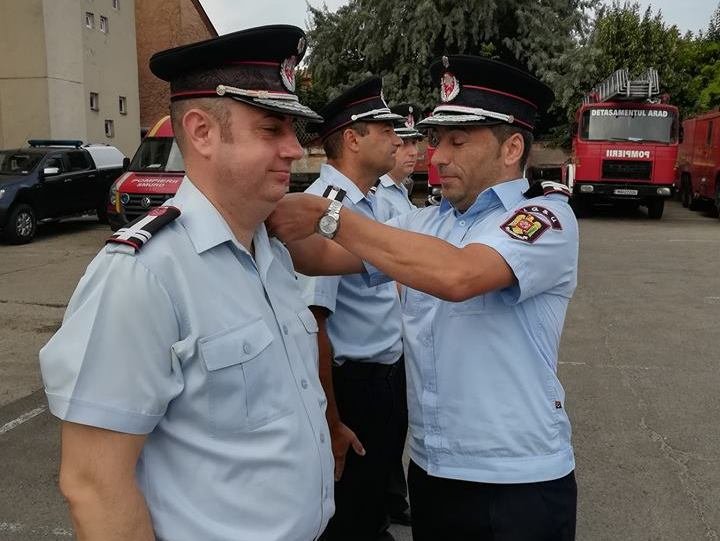 Colonel PINTESCU-GRĂDINARU Cătălin George a fost numit în funcţia de prim adjunct al inspectorului şef al ISU Arad