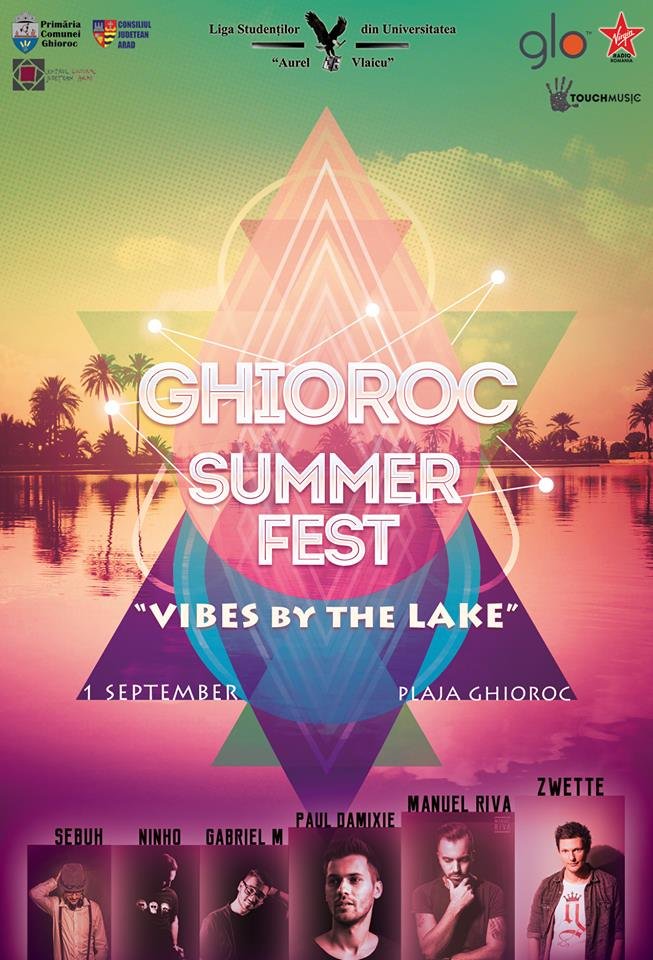 Încheierea celei de-a 8-a editii de Ghioroc Summer Fest cu un super party pe plaja lacului Ghioroc 