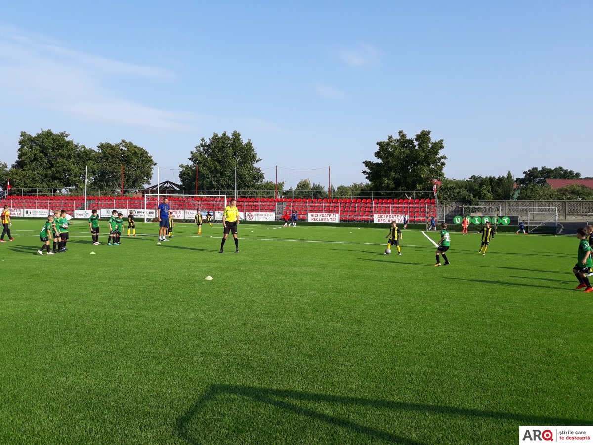 Astăzi s-au disputat , în cadrul Cupei Aradului și meciurile grupei juniorilor F, U`11