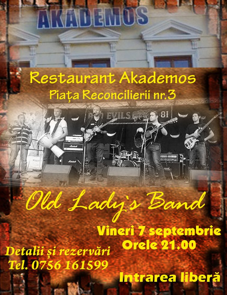 Cu OLD LADY'S BAND la AKADEMOS