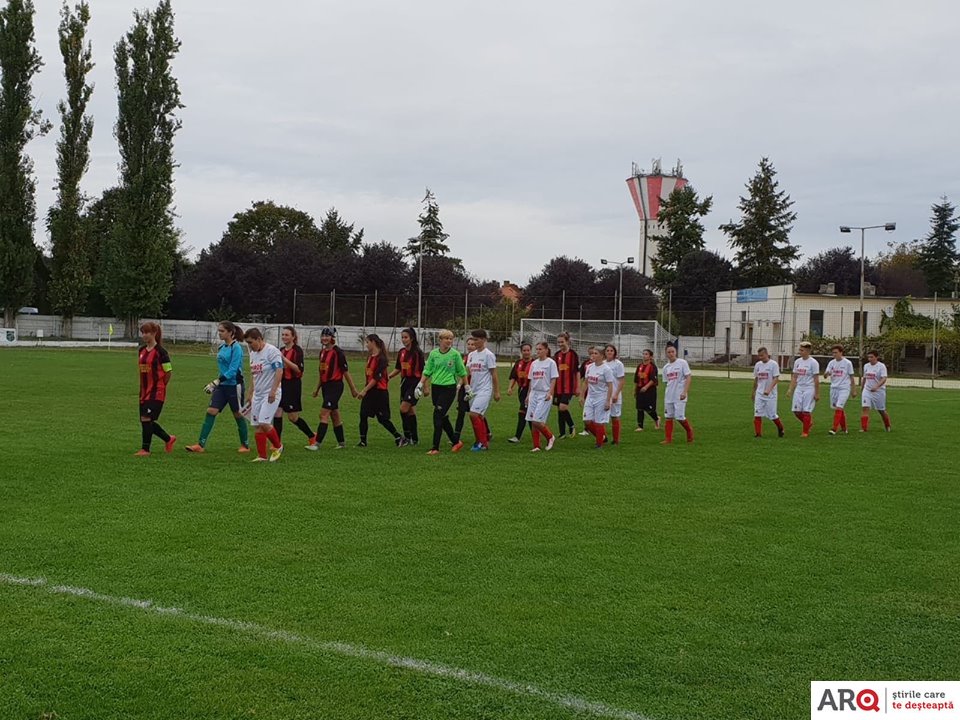 CS Ineu - AC Piros Security Arad 1-15, la fotbal feminin