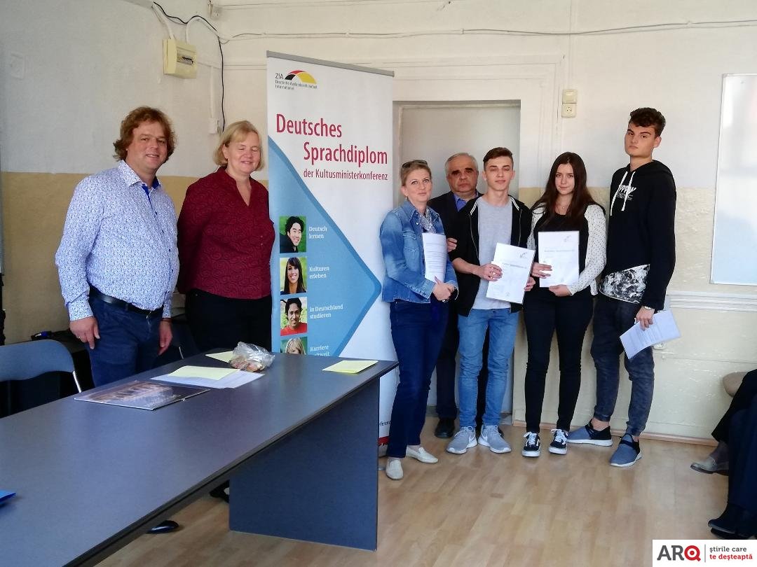 Decernarea diplomelor DSD I la LTAMG Arad, octombrie 2018