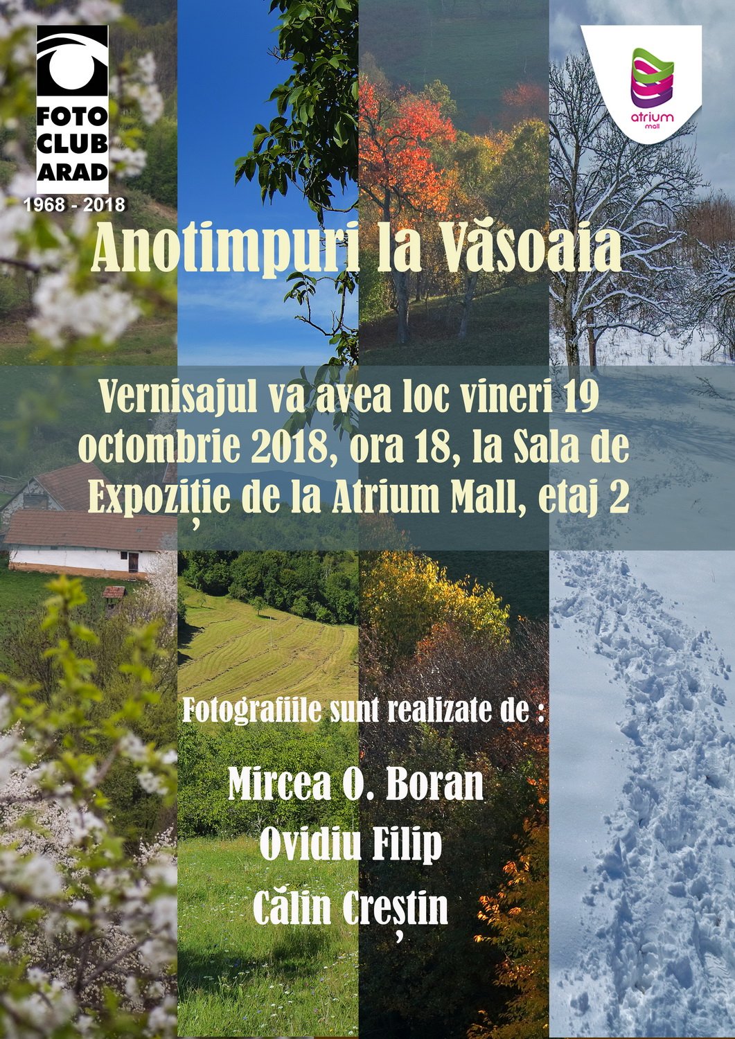 Vernisaj la Atrium Mall: Anotimpuri la Văsoaia