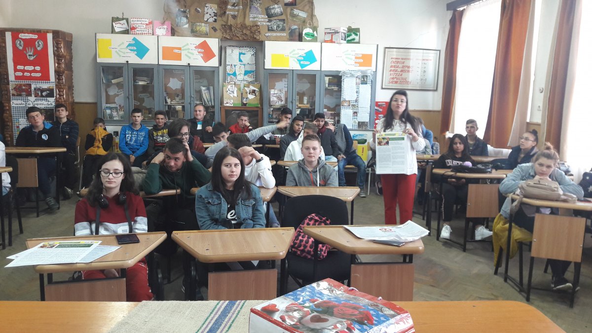 Ziua naţională a alimentaţiei şi a combaterii risipei alimentare la Liceul Tehnologic ,,Iuliu Moldovan” Arad
