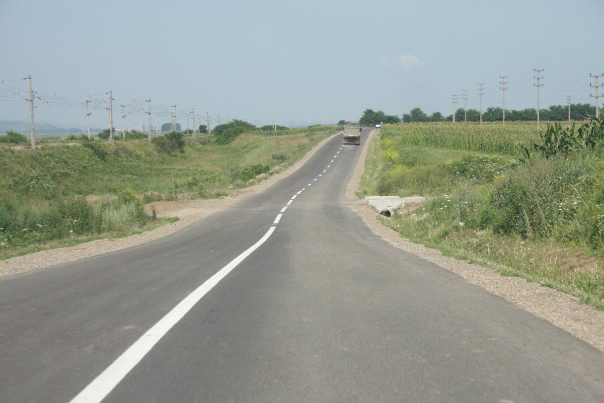 Drumul județean Macea - Dorobanți, modernizat de Consiliul Județean din fonduri europene