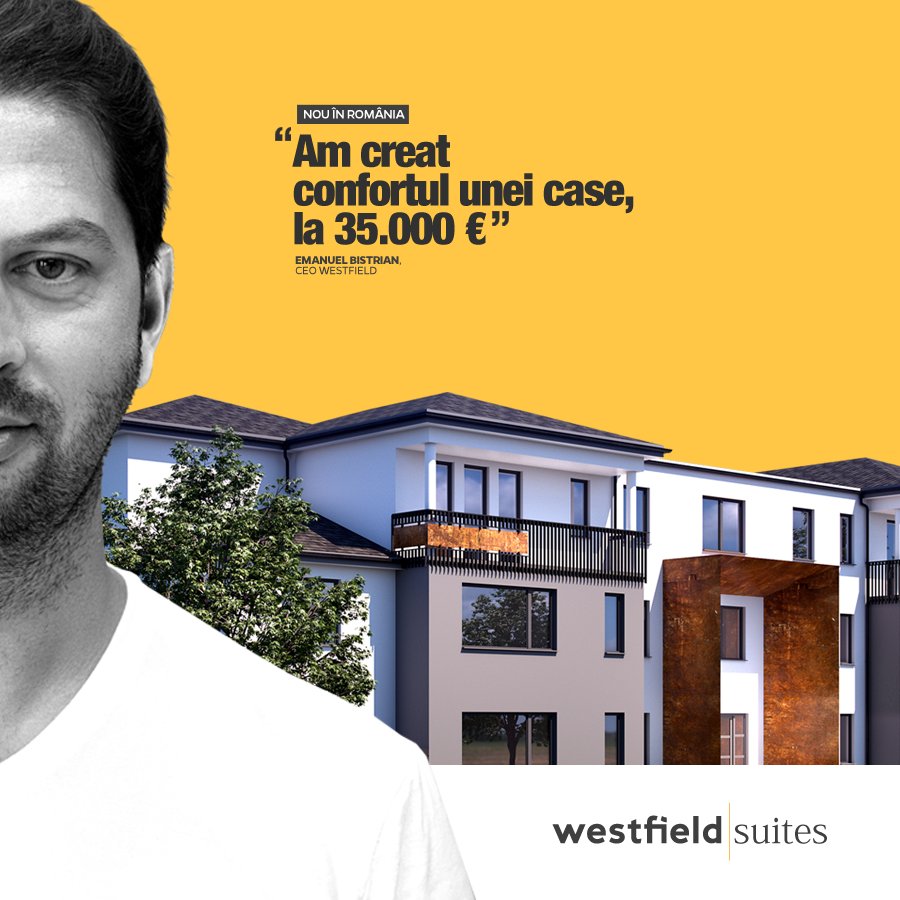 Westfield Arad lansează un concept unic pe piața imobiliară din România:  Noile Westfield Suites