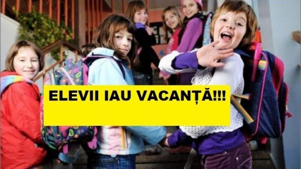 Încă o VACANŢĂ pentru elevi în octombrie. CALENDARUL anului şcolar 2018 - 2019