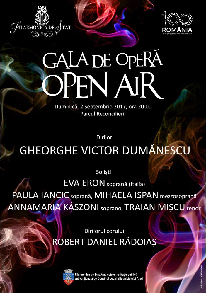 Gala de Operă Open Air în Parcul Reconcilierii