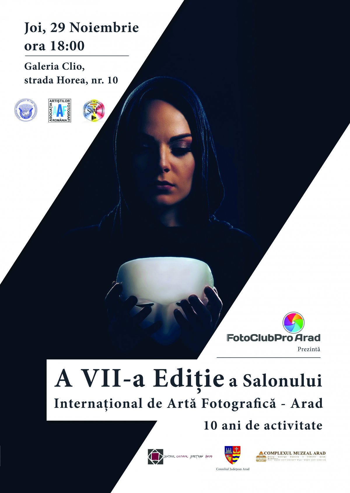 A VII-a ediție a Salonului Internaţional de Artǎ Fotograficǎ al FotoClubPro Arad