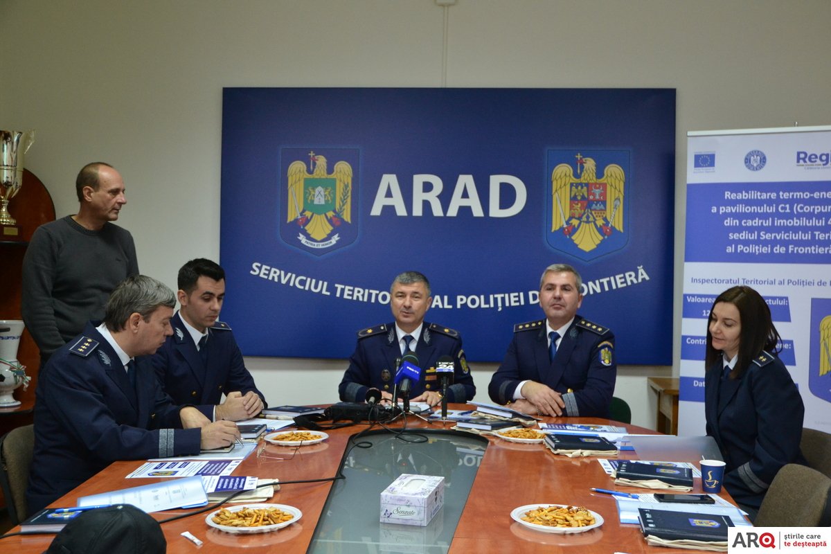Se va reabilita termo-energetic sediul Serviciului Teritorial al Poliției de Frontieră Arad
